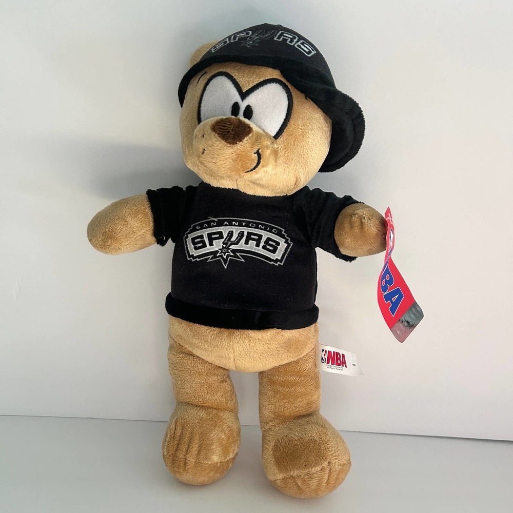 NWT Good Stuff San Antonio Spurs Stuffed Plush Animal Bear NBA 2016